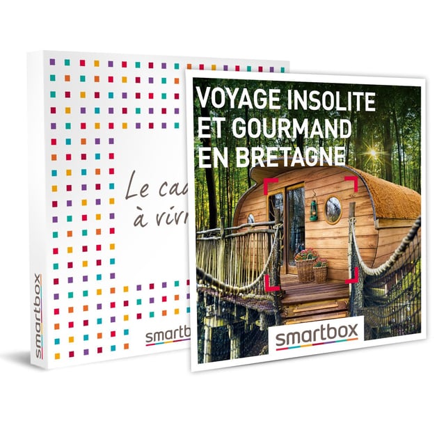 Coffret Cadeau Smartbox "Voyage Savoureux & Romantique" - Week-end Bien-être & Spa - Occasion