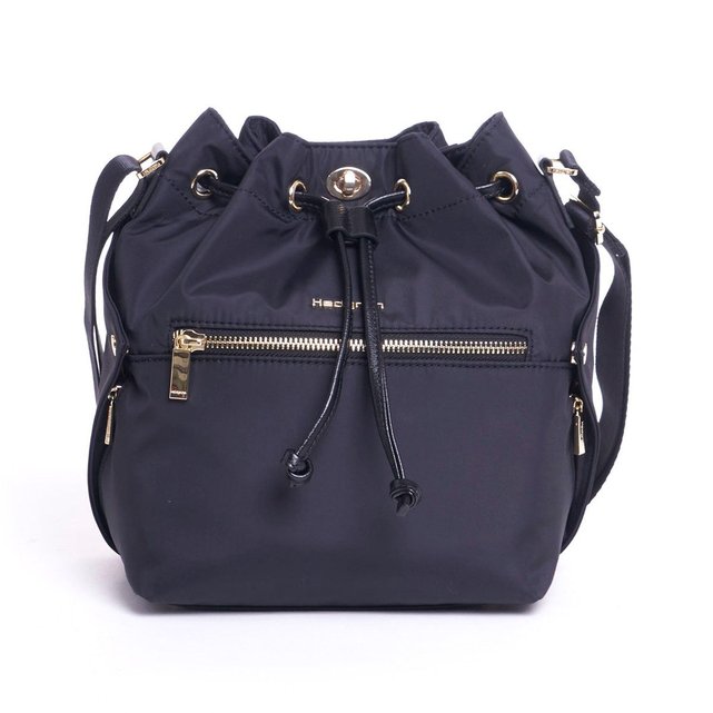 Bandoulière Nylon Sac Seau Cuir Cuboid Finitions 76gyfb