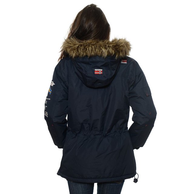 Avis Parka Passe Tete A Capuche Bulbeuse Geographical Norway La Redoute