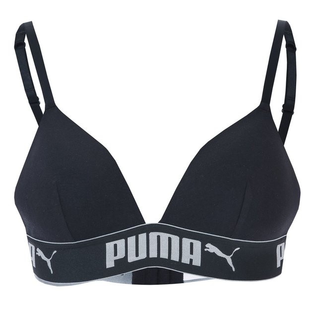 puma triangle bra
