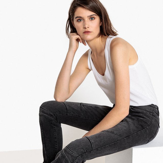 Lote de 2 tops, algodão biológico  LA REDOUTE COLLECTIONS image 0