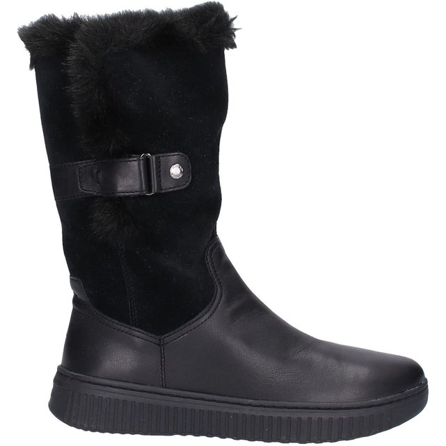 Bottes cuir noir Geox | La Redoute