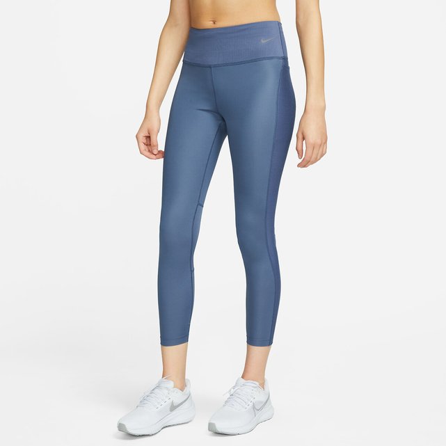 Legging voor running 7/8 fast blauw Nike | La