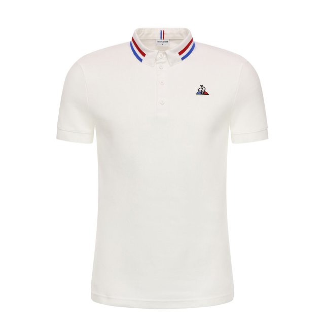 polo le coq sportif blanche