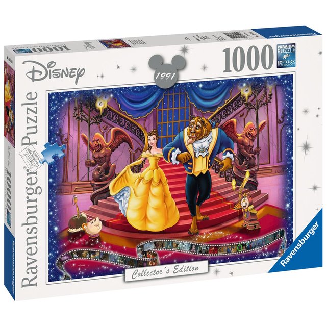 Puzzle 1000 P La Belle Et La Bete Collection Disney Ravensburger La Redoute