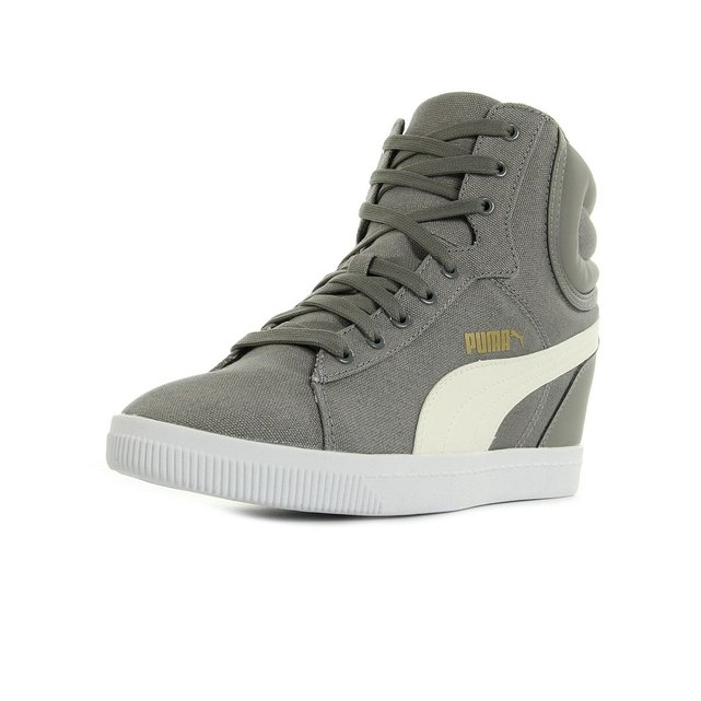 puma vikky wedge blanche puma vikky wedge blanche
