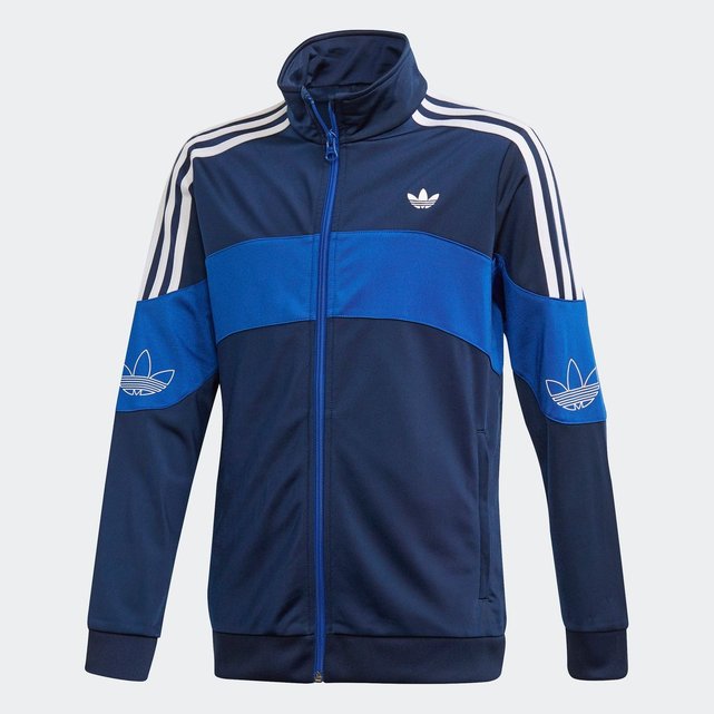 veste bleu adidas