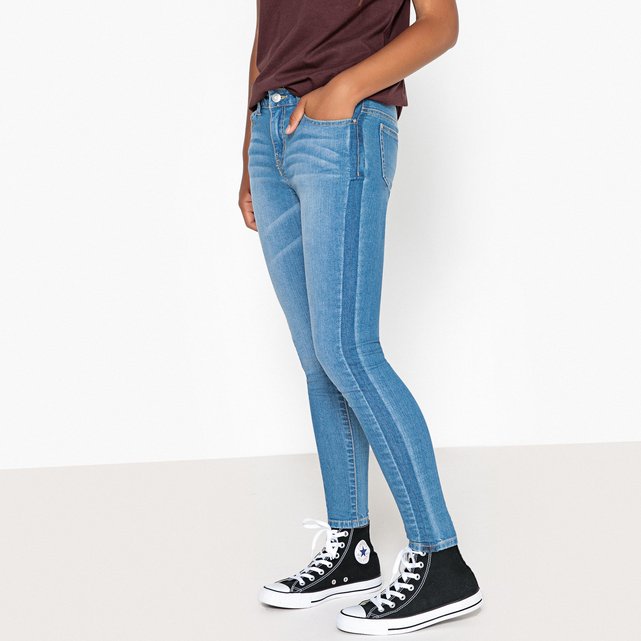Skinny Jeans Mit Streifen An Der Seite 10 16 Jahre