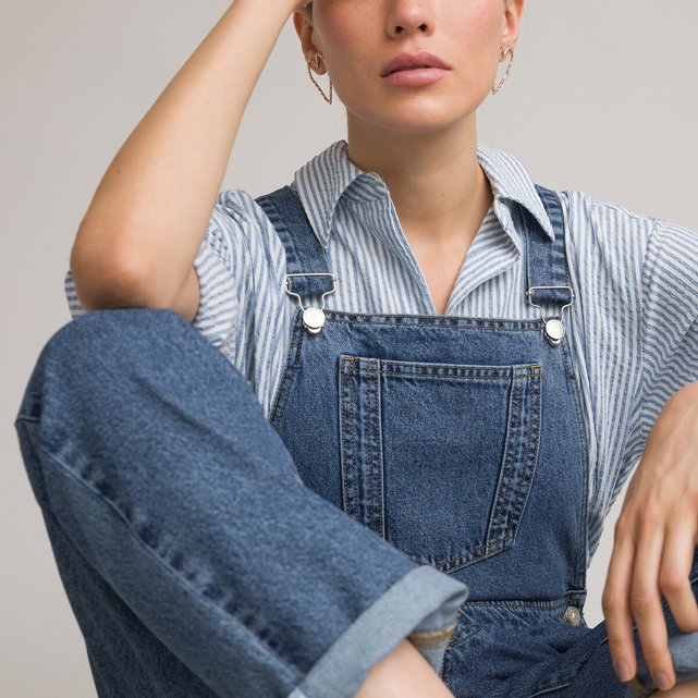 Salopette jeans a zampa deals