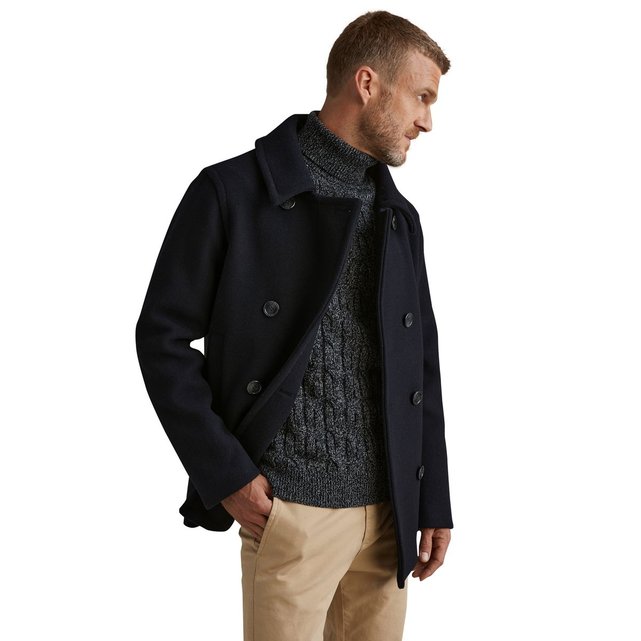 Le caban intemporel n°7. marine Cyrillus | La Redoute Le caban homme Intemporel n°7. marine, Homme Vetement