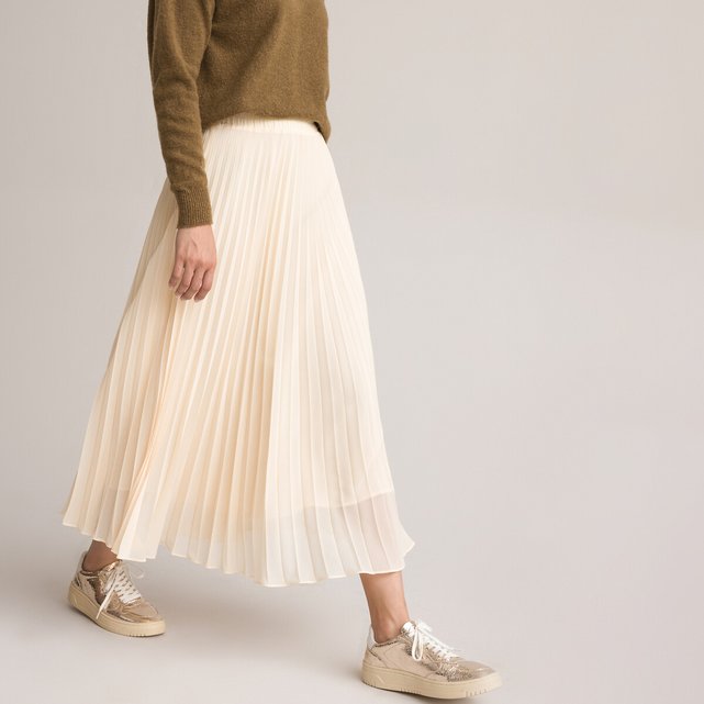 Pleated Recycled Tech Skirt Luisaviaroma Women Clothing Skirts Pleated Skirts 