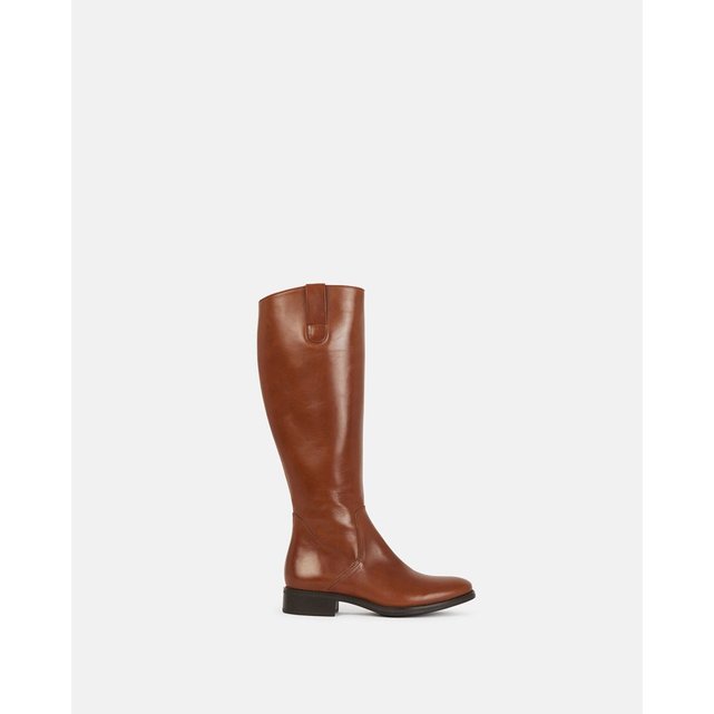 bottes marron femme minelli