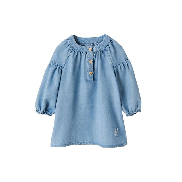 Legging Denim Bleached 3 A Vertbaudet Ensemble Fille Robe
