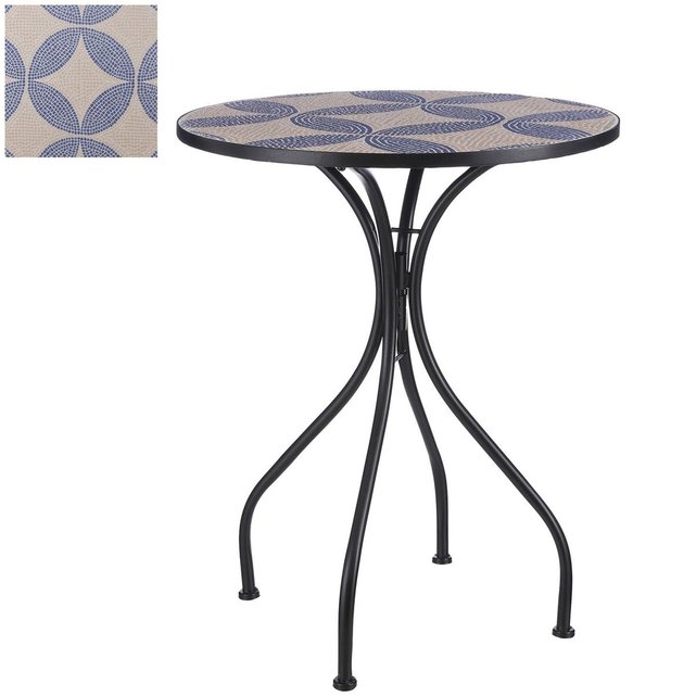 Table De Jardin Mosaique Bleue Grenade Bleu Pier Import La Redoute