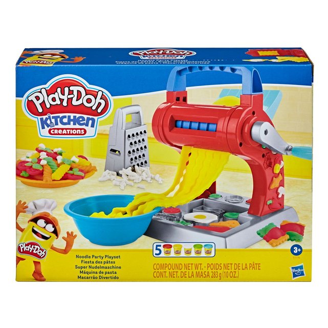 Play-doh kitchen creations, fiesta des pâtes multicolore Hasbro