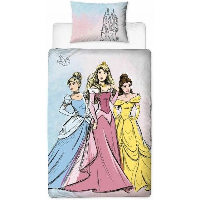 Parure De Lit Enfant Cendrillon Rose Disney Princess La Redoute