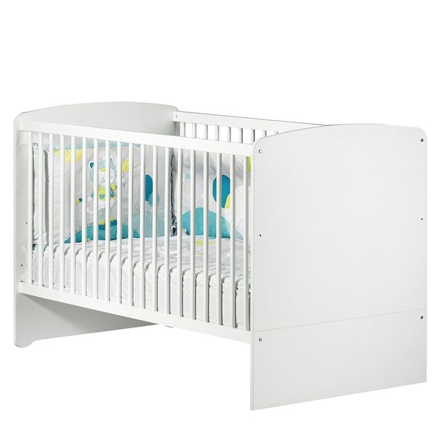 Lit Bebe Evolutif 140x70 Little Big Bed Basic Blanc Baby Price La Redoute