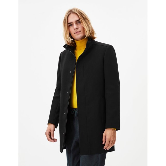 Manteau col officier puoffice2 Celio | La Redoute Manteau col officier puoffice2 Celio | La Redoute