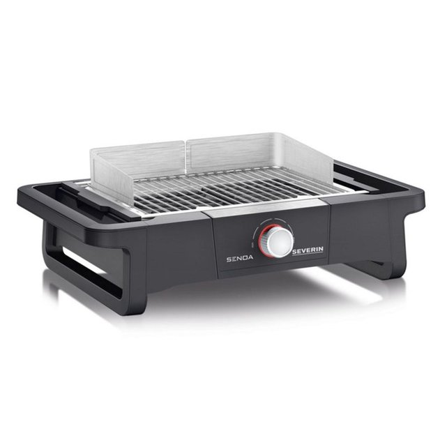 Barbecue électrique posable 2300w pg8109 noir Severin | La Barbecue inox professionnel | La Redoute