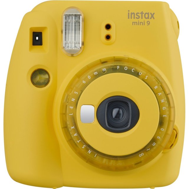 Appareil Photo Instantane Instax Mini 9 Clear Yellow Fujifilm La