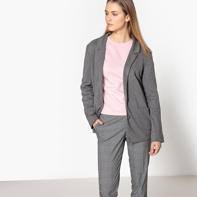Veste blazer milano La Redoute Collections gris chiné | La ...