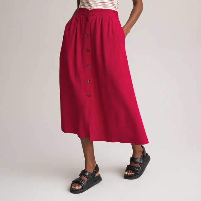 Plus Size Mid-Length Skirts | Pencil Skirts | La Redoute