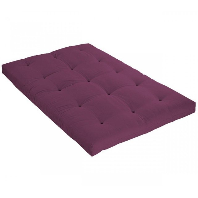 Matelas futon aubergine en coton violet Terre De Nuit | La ...