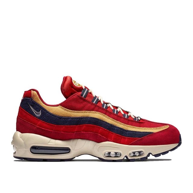 Basket Mode Air Max 95 Prm Rouge Nike La Redoute Basket Mode Air Max 95 Prm Rouge Nike La Redoute