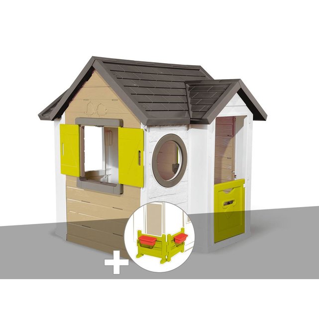 Cabane Enfant Smoby My New House Espace Jardin Smoby La Redoute