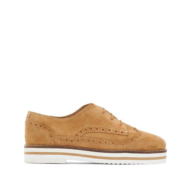 Derbies à lacets cuir suédé hilary Coolway La Redoute Derbies à lacets cuir suédé hilary Coolway La Redoute