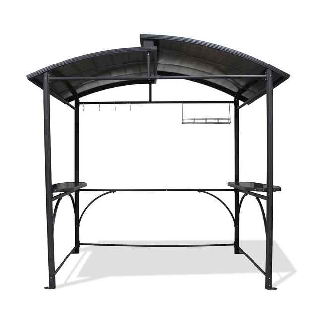 Abri-barbecue en aluminium gris Dcb Garden | La Redoute
