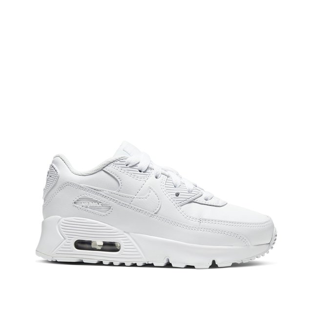 Kids air max 90 ltr leather trainers 