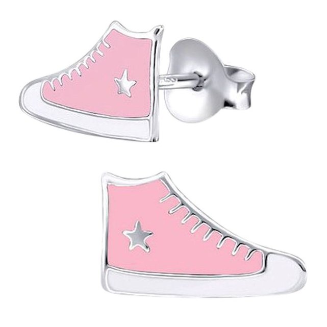 Rose So Argent Basket Converse Boucles 925 Chaussure Chic D'oreilles Hcqf0O0I