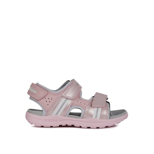 J Vaniett Girl Sandals Pinkwhite Geox La Redoute