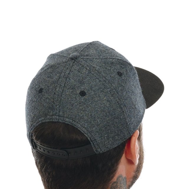 Casquette Snapback à Visière Arrondie Woodfor Gris Globe La Redoute
