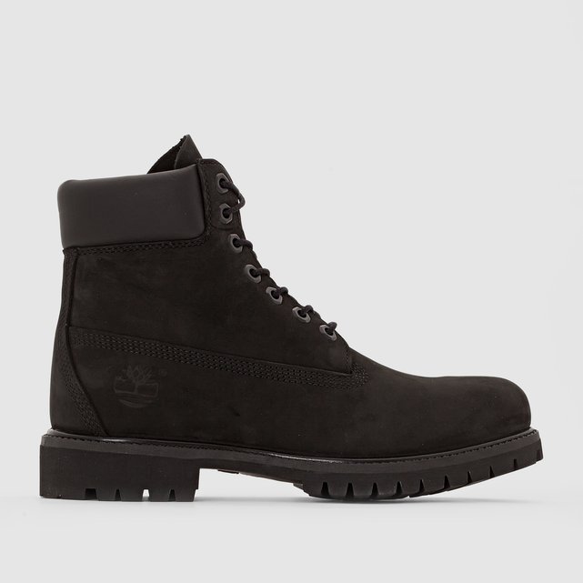Timberland premium leather boots black 