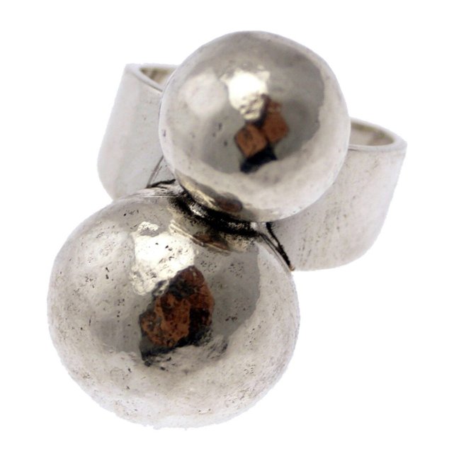 Bague Reglable Bouboules Made In France Argent Lili La Pie La Redoute