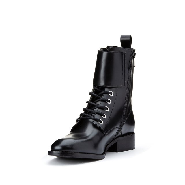 bottines rangers talon femme