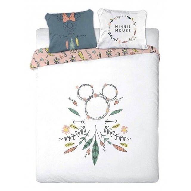 Minnie attrape rêve - parure de lit double - housse de ...