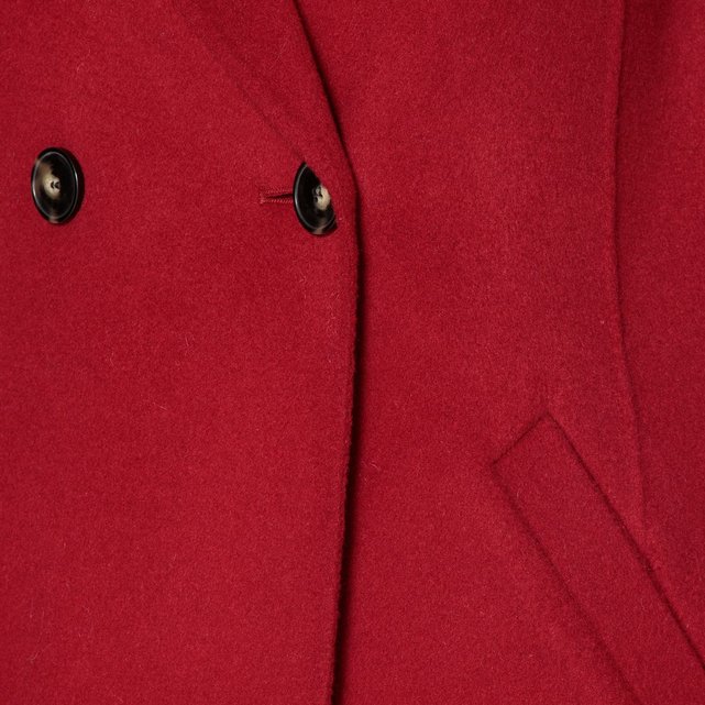 Manteau long marion rouge Gerard Darel | La Redoute Manteau long marion rouge Gerard Darel | La Redoute