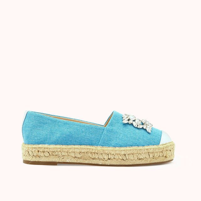 Espadrilles hijoa turquoise Cosmoparis La Redoute