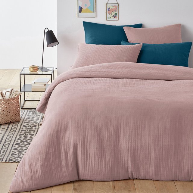 Housse De Couette Unie En Gaze De Coton Snow La Redoute Interieurs La Redoute Housse De Couette Unie En Gaze De Coton Snow La Redoute Interieurs La Redoute