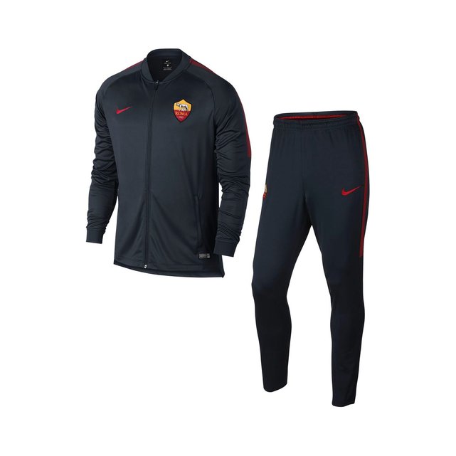 Survêtement as roma squad noir noir Nike La Rougeoute Survêtement as roma squad noir noir Nike La Rougeoute