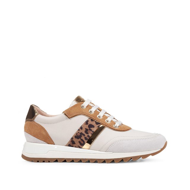 geox leather trainers