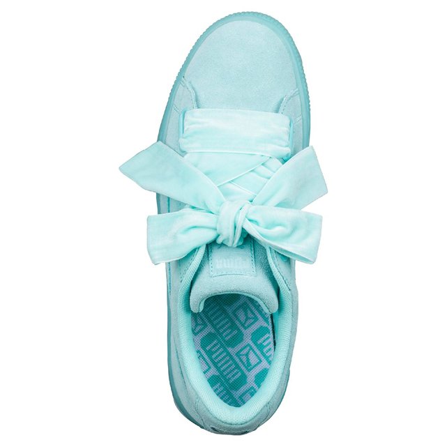 puma heart suede bleu d'eau puma heart suede bleu d'eau