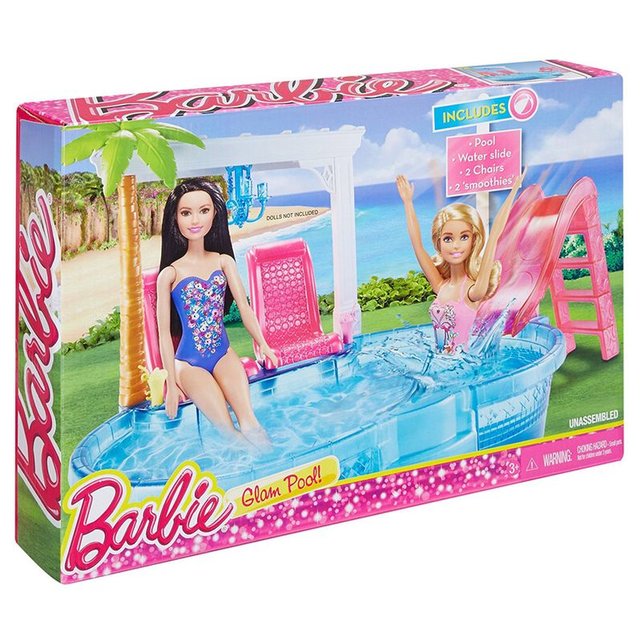 barbie piscine glamour