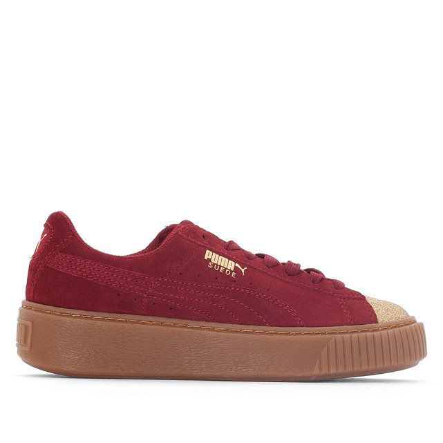 puma platform rosso