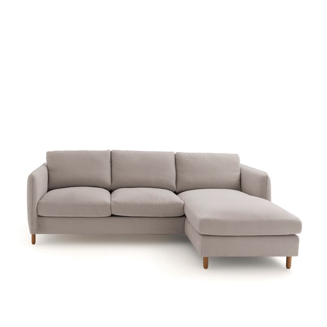 Canape D Angle Convertible Polyester Lomeo La Redoute Interieurs La Redoute