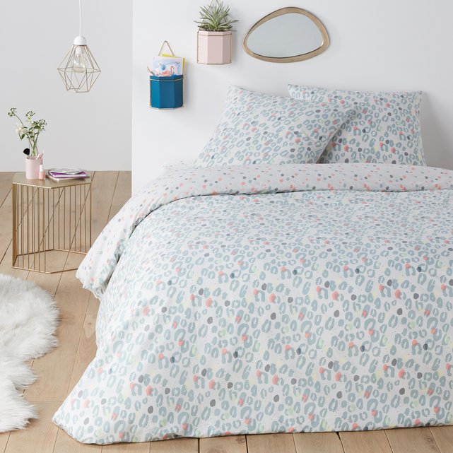 Leo Duvet Cover Multi Coloured La Redoute Interieurs La Redoute