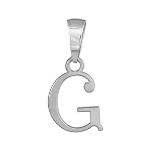 bijoux lettre alphabet argent